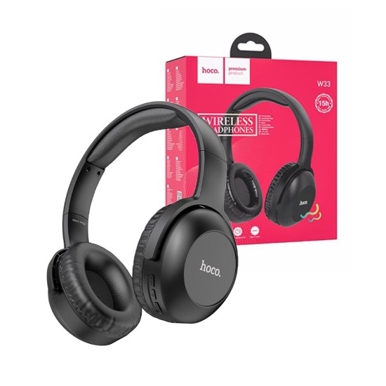 Hoco True Wireless Headphones W33 Art sount Bluetooth V5.0 Black